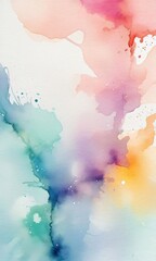Fototapeta premium Light Watercolor Abstract Background.