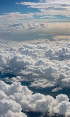 Fototapeta na wymiar Panorama Of Clouds.