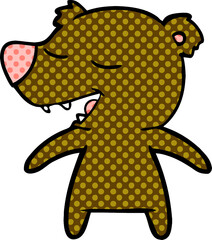 cartoon bear