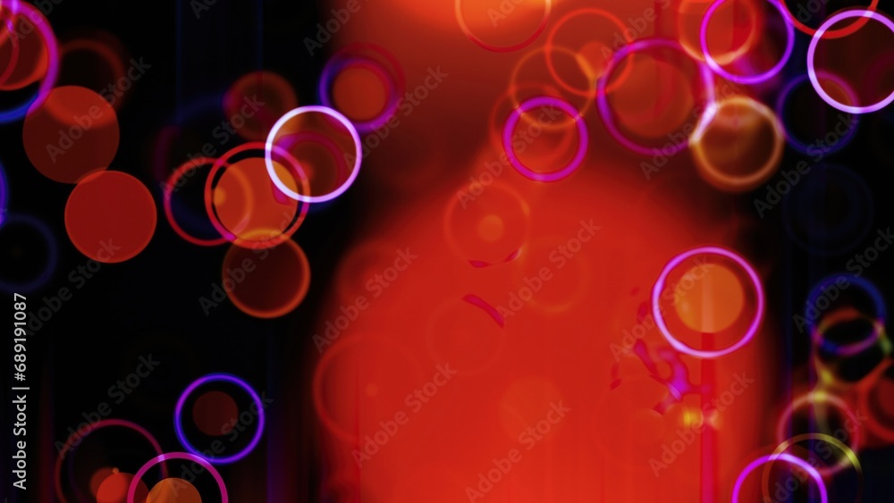 Poster abstract stroke particles. computer generated 3d render