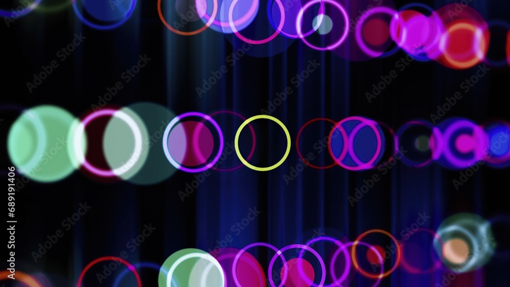 Poster abstract stroke particles. computer generated 3d render