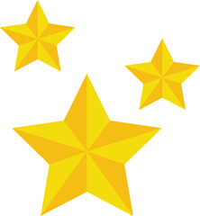 Obraz premium merry christmas elements, star icon