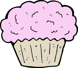 cartoon cupcake