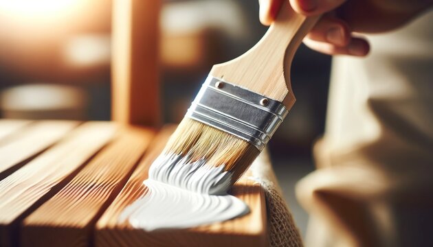 restoring old furniture with white paint brings new life to wood