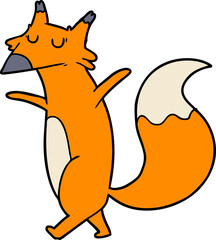 cartoon fox
