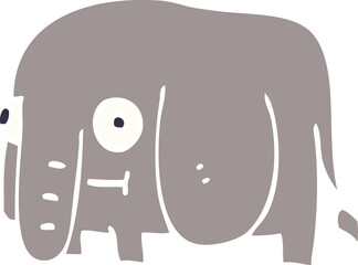 cartoon doodle elephant