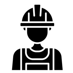 Construction Crew icon line vector illustration