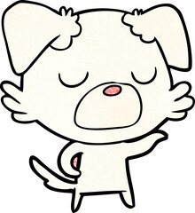 Obraz premium cartoon dog