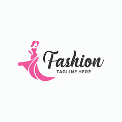 hand drawn clothing store logo boutique