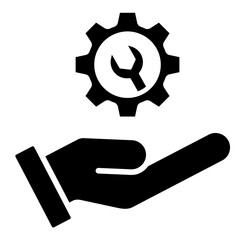 Effortless Maintenance icon line vector illustration