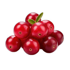 Cranberry isolated on transparent background