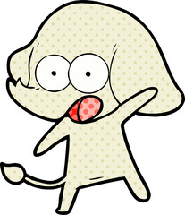 cute cartoon elephant