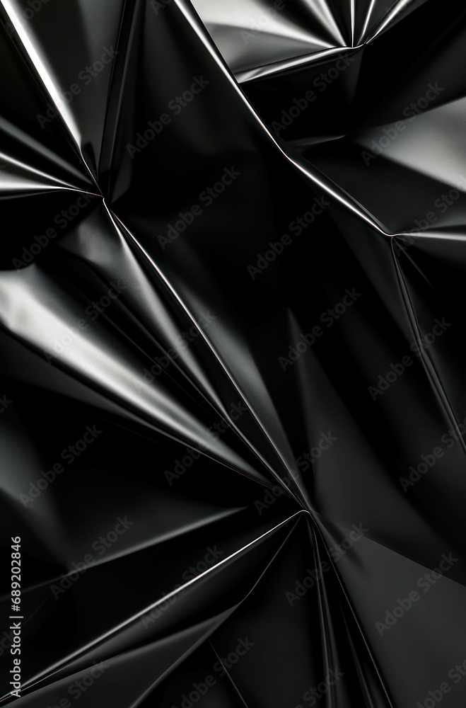Poster black background triangle graphic abstract texture design pattern geometric wallpaper background