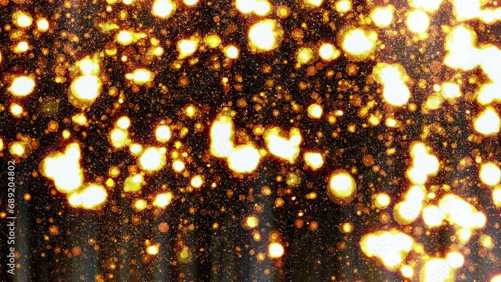 Poster abstract embers particles. computer generated 3d render