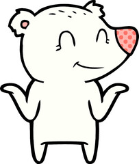 polar bear cartoon
