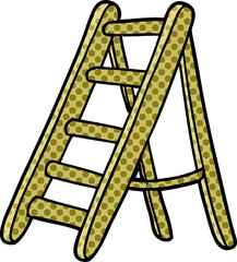 cartoon ladder