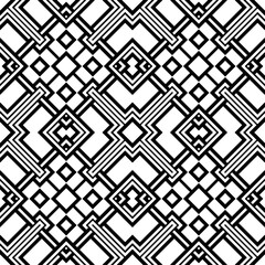 Seamless models. Modern stylish texture. Monochrome, simple. Vector.