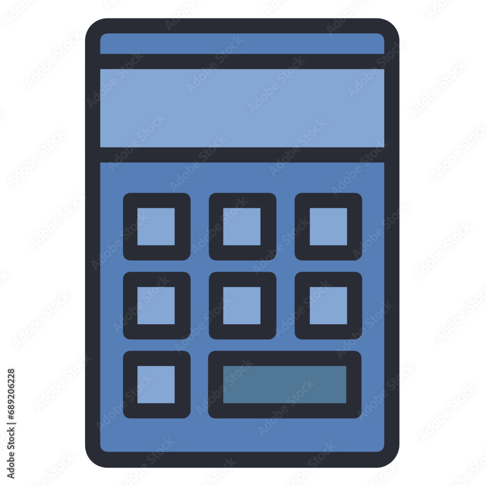 Wall mural calculator