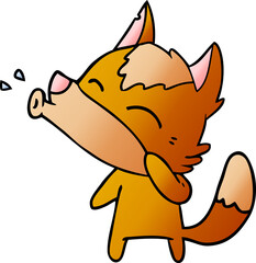 fox cartoon character