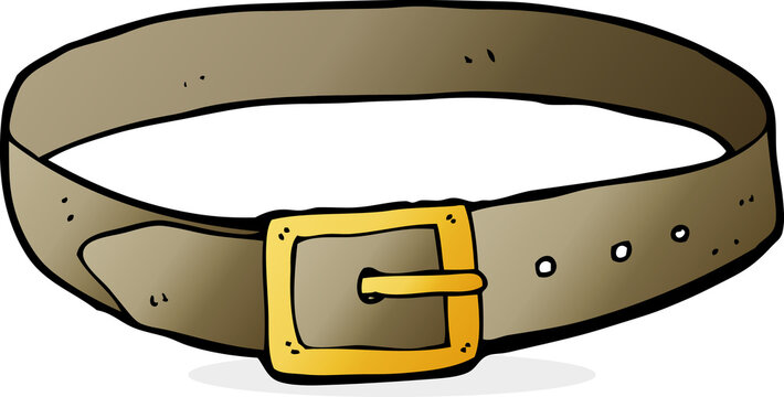 recommend clip art: cartoon leather belt
