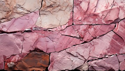 Fototapeta premium image of a light pink rock texture