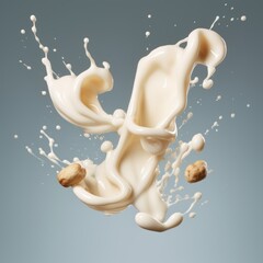 milk and cashew nut drop