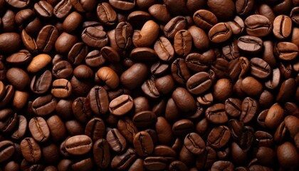 Fototapeta premium Coffee beans background