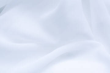 Macro white fabric background,White fabric smooth texture surface background 