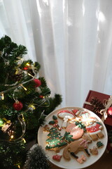 icing cookies christmas