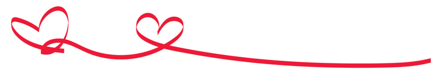 Obraz premium Heart shapes hand drawn. Symbol of love. Design elements for Valentine's Isolated on PNG transparent background