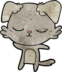 cute cartoon dog