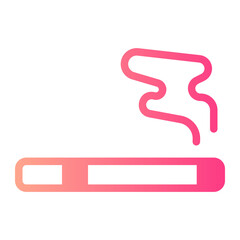 cigarette gradient icon