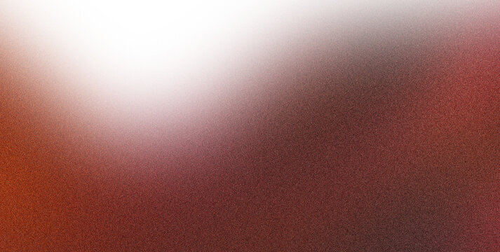 red brown , color gradient rough abstract background shine bright light and glow template empty space , grainy noise grungy texture on transparent background cutout