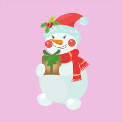 Happy New Year and Merry Christmas Greeting Card