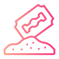 cocaine gradient icon