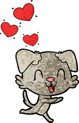 laughing cartoon dog