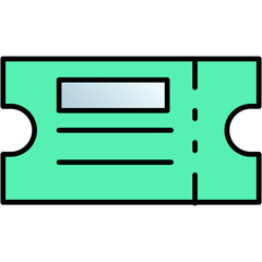 Cinema ticket vector design .svg