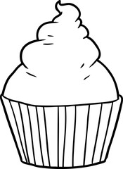 cartoon cup cake