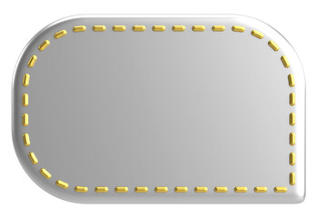 Price tag. Price label. 3D illustration.