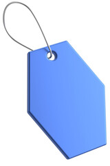 Price tag. Price label. 3D illustration.