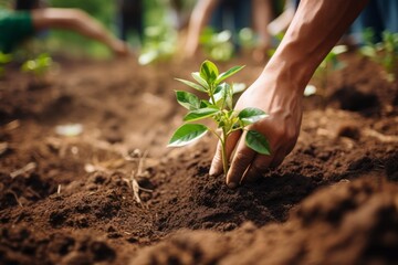 Eco-Champions Unite: Planting Trees on International Earth Day