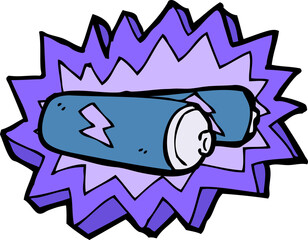 cartoon batteries