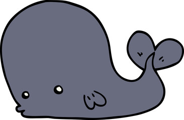 cartoon whale