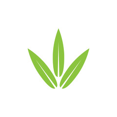 Leaf logo vector template element symbol design
