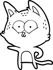cartoon cat
