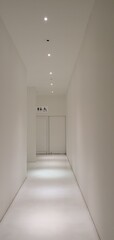white corridor