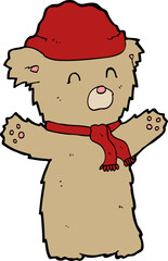 cartoon teddy bear