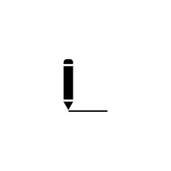 Write icon  on white background.