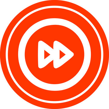 recommend clip art: fast forward circular icon symbol