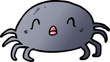 cartoon halloween spider